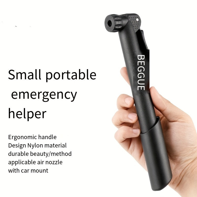 Portable Mini Pump for Bicycle Mountain Road Bike Inflator