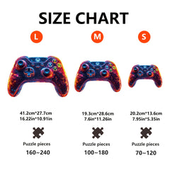 Colorful Game Console Wooden Puzzle Animal Shape Creative Decoration Gift