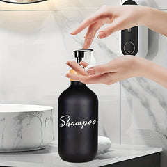 3pcs Bathroom Soap Dispenser Shower Shampoo Gel Bottle
