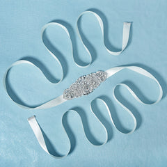 Rhinestone Bridal Belt Wedding Dress Sash