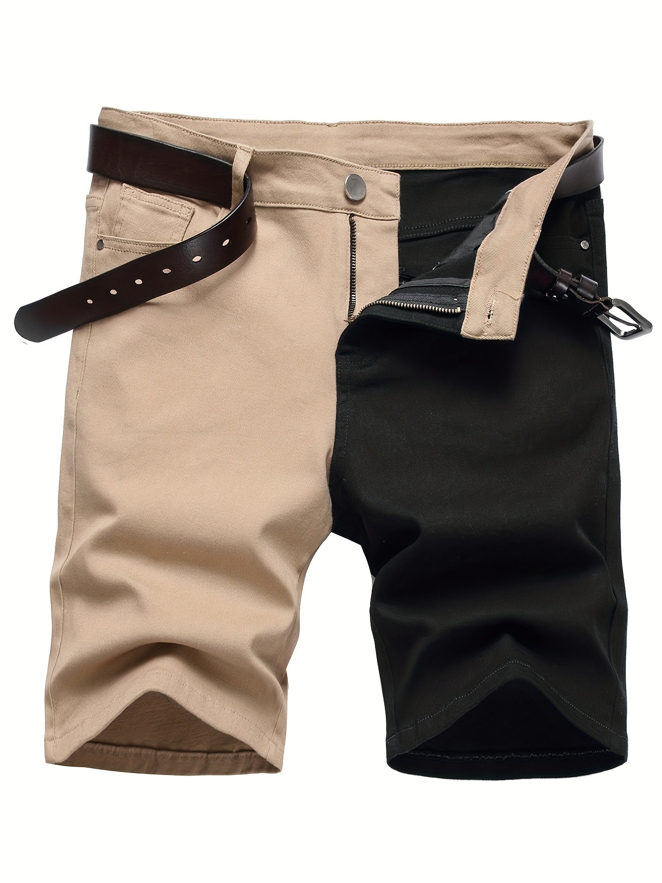 Men's Casual Street Style Denim Shorts for Summer