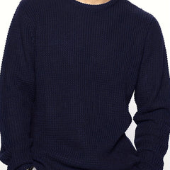 Men's Crew Neck Knitted Sweater