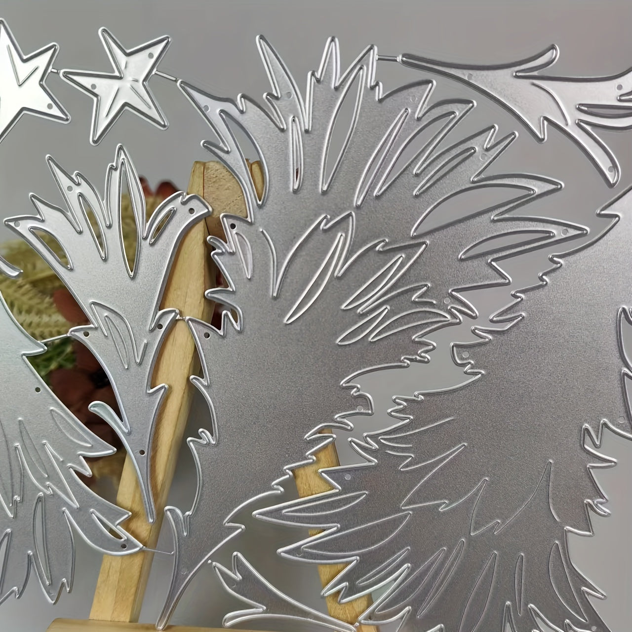 1pc Christmas Tree Metal Cutting Dies Stencil For Scrapbooking Album Cards