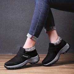 Thermal Slip-On Snow Shoes Hook & Loop Fastener Non-Slip Winter Boots