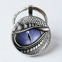 Vintage Lizard Eye Keychain For Boys Bag Wallet