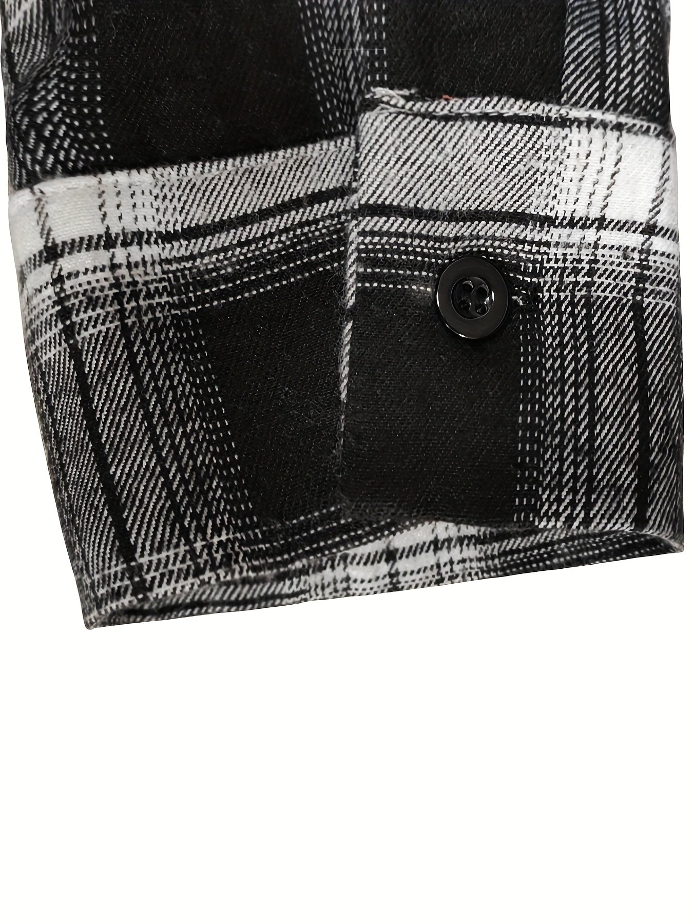Plaid Print Long Sleeve Button Up Shirt Top