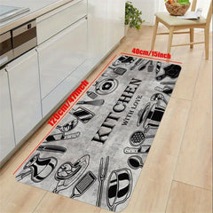 Stain Resistant Memory Foam Kitchen Rug Anti Fatigue Mat