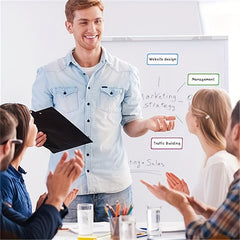 27pcs Magnetic Dry Erase Labels 9 Colors Whiteboard Locker Fridge School Office