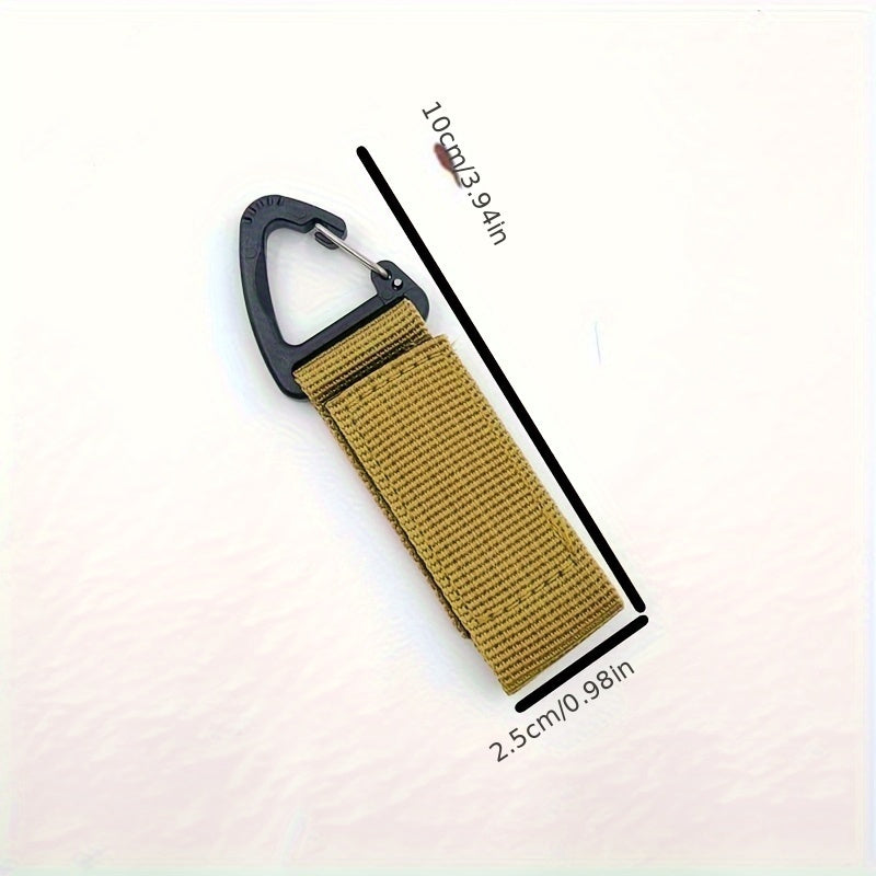 Nylon Webbing Backpack Hanging Buckle Triangle Buckle Keychain