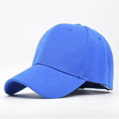 Solid Baseball Cap Street Retro Cap Sun Visor