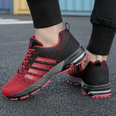 Men Women Running Shoes Breathable Lightweight Outdoor Casual Walking Sneakers