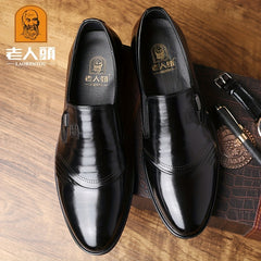 Men's Pointed Toe Oxford Shoes Non Slip Formal Shoes For Wedding