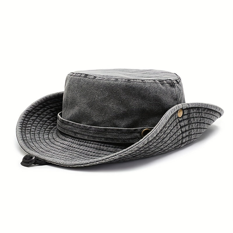 Sun Protection Hat 100 Bucket Hats For Men Wide Brim Sun Hat Washed Safari Hat