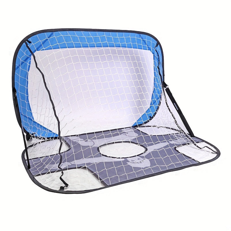 1p Outdoor Portable Soccer Goal Folding Mobile Soccer Frame