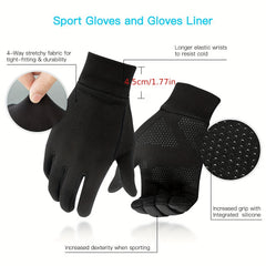 Touch Screen Anti-Slip Warm Gloves for Cycling Biking Driving
