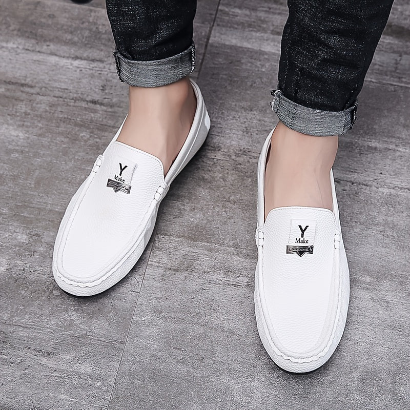 Men's Moc Toe Loafer Shoes Non slip Slip On Shoes Spring/Summer
