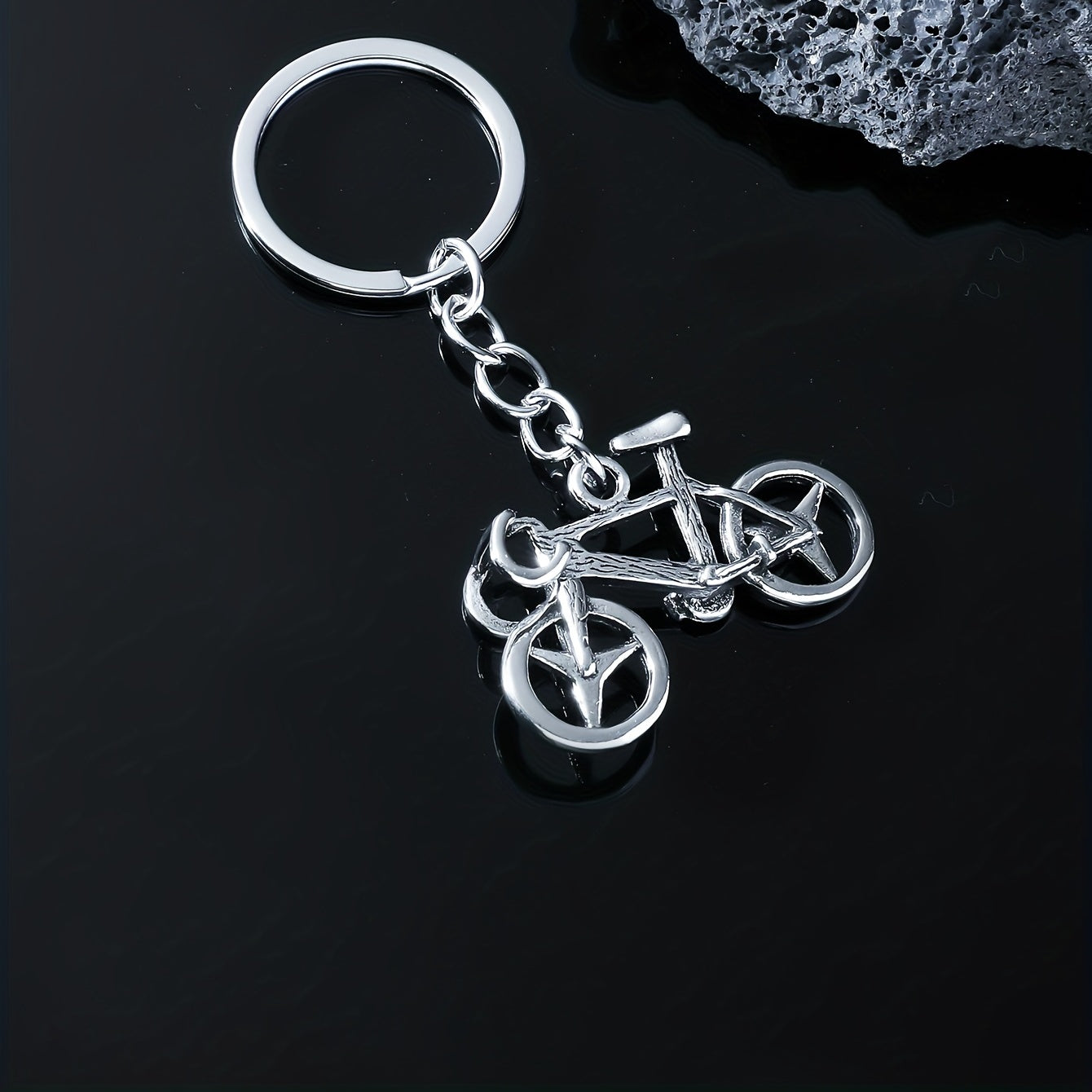 Mini Bicycle Pendant Key Chain Key Ring For Men