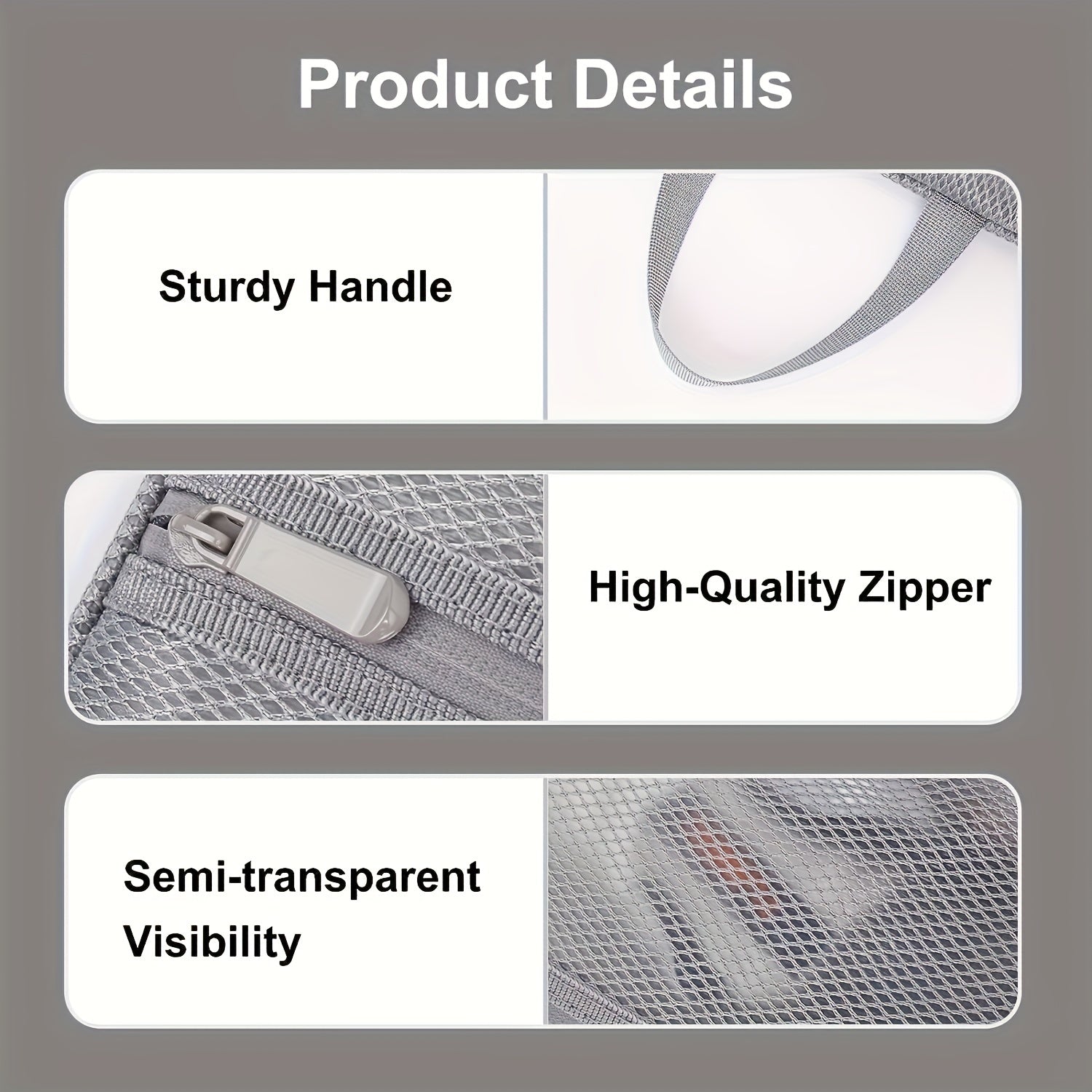 Waterproof Shoe Storage Bag with Handle, Travel Shoe Packing Bag
