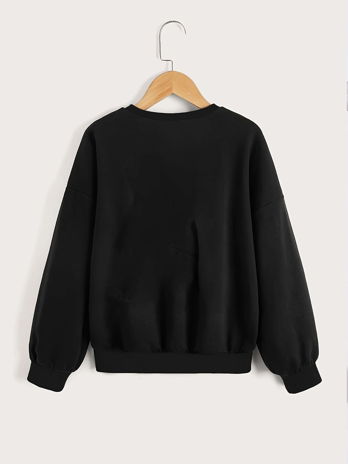 Girls' Halloween Sweatshirt Long Sleeve Pullover