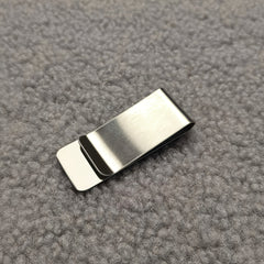 Personalized Stainless Steel Money Clip with Engraved Name
