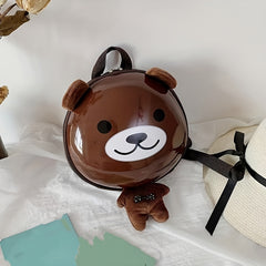 Children's Cartoon Schoolbag Small Backpack Eggshell Bag
