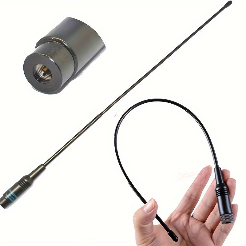 Professional Dual Band Walkie Talkie Antenna Flexible Stable Long