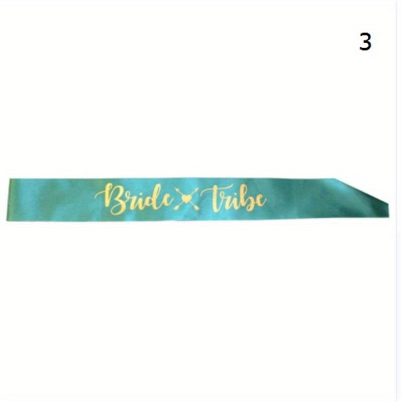 Bride To Be Bridal Sash Wedding Bridal Party Supplies