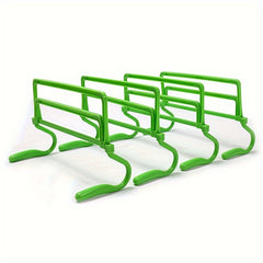 4pcs Folding Football Training Hurdles Adjustable Hurdle For Agility Training