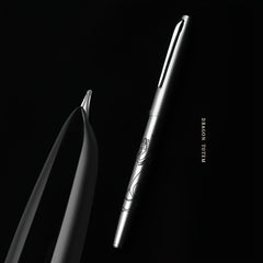 Steel Men's Calligraphy Fountain Pen Great Gift for Students, Artists