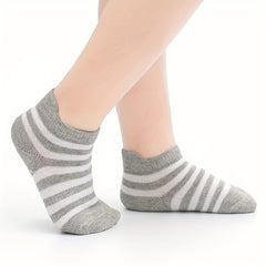 6 Pairs Baby Girl's Non Slip Socks Animal Pattern Rubber Dot Soft Socks