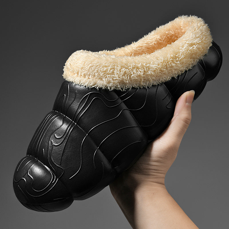 Men's Winter Warm Plush Slippers