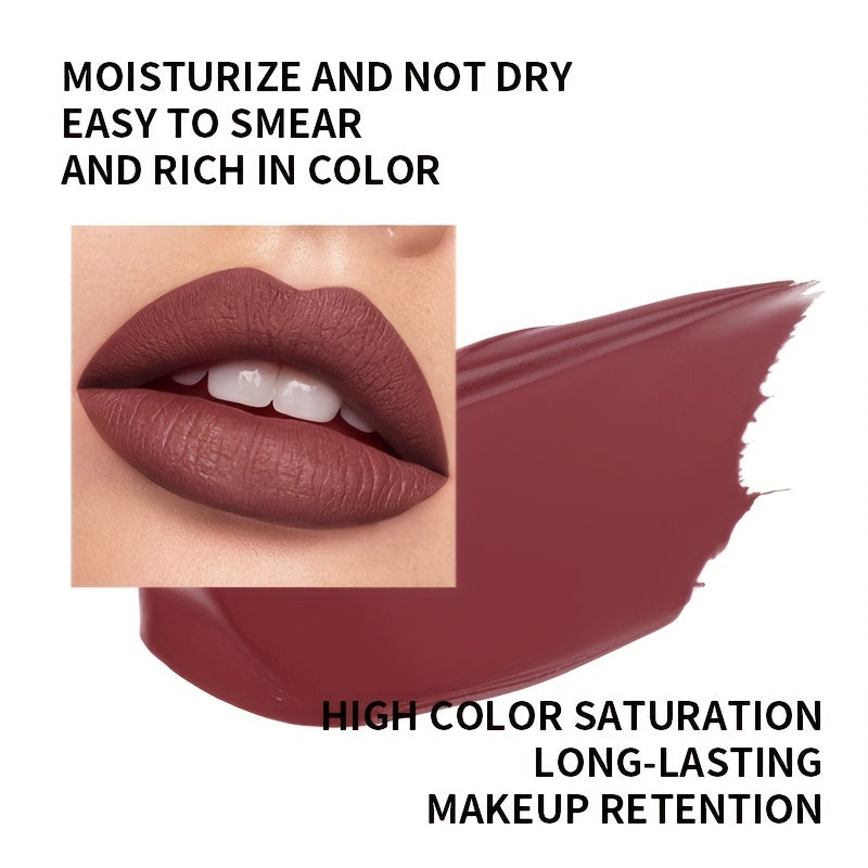 Sexy Matte Velvet Lipstick Long Lasting Lip Tint Waterproof Lip Gloss