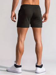 Men's B Graphic Drawstring Shorts for Summer
