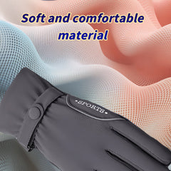 Winter Outdoor Gloves Windproof Waterproof With Adjustable Buckle