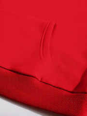 Casual Kangaroo Pocket Hoodie Long Sleeve Sweatshirt