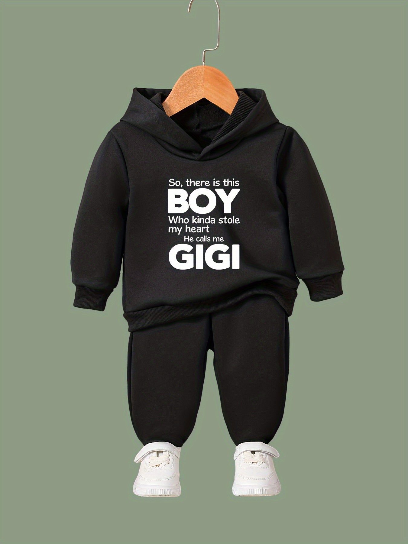 Graphic 2pcs Set Girls Spring Sports Activewear Set