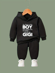 Graphic 2pcs Set Girls Spring Sports Activewear Set
