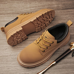 Men's Round Toe Oxford Shoes Dress Shoes Durable Non Slip Formal Shoes