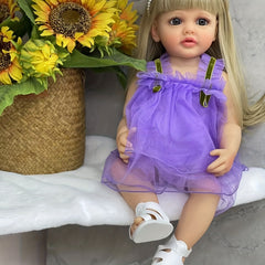 Waterproof Princess Doll with Long Hair - Ideal Gift for Kids