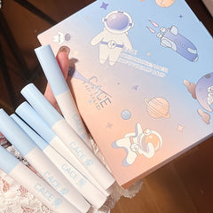 Astronaut Dreamer Lip Glaze Set - Long Lasting Waterproof Lip Gloss