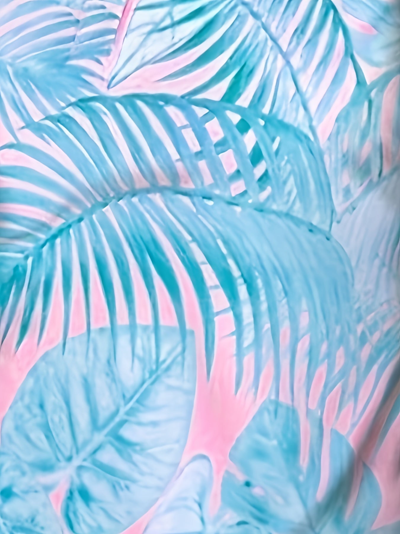 Leaf Print Tennis Sports Tank Top for Women