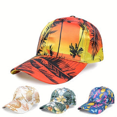 Men's Seaside Vacation Style Baseball Cap Sun Hat