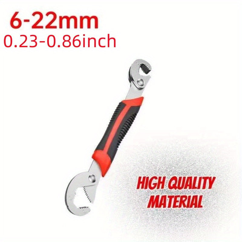 Non Slip Stainless Steel Adjustable Wrench 6-32mm Spanner