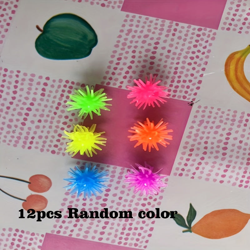 12 Sticky Flower Balls Wall Climbing Toys Family Gatherings Birthday Christmas