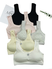 Girls' No Steel Ring Knit Cami Bra