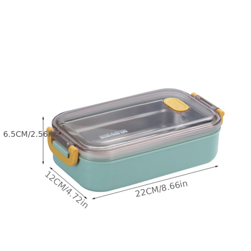 Stainless Steel Bento Box for School Canteen Lunch