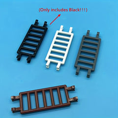 9pcs ABS Building Block Guardrails Set for Staircase Traffic & Farm Scene