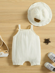 Cute Bear Onesie & Hat Set for Babies
