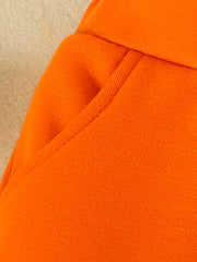 Lion Embroidered Sweatshirt & Trousers Set for Kids