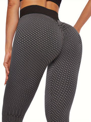 Honeycomb Butt Lift Yoga Shorts for Women
